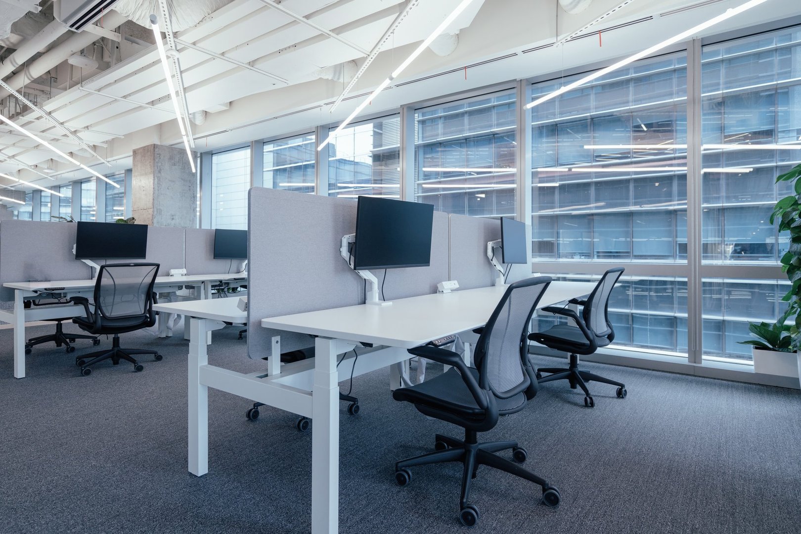 Office computers and electronics