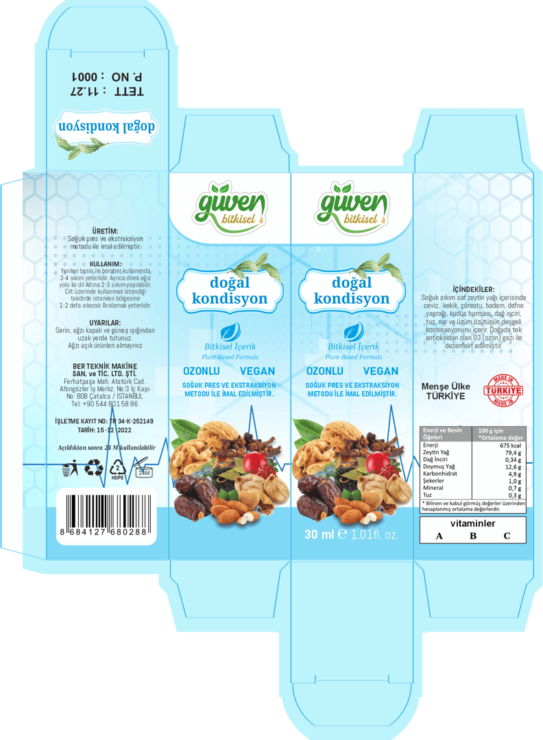 DOĞAL KONDÜSYON Kutu