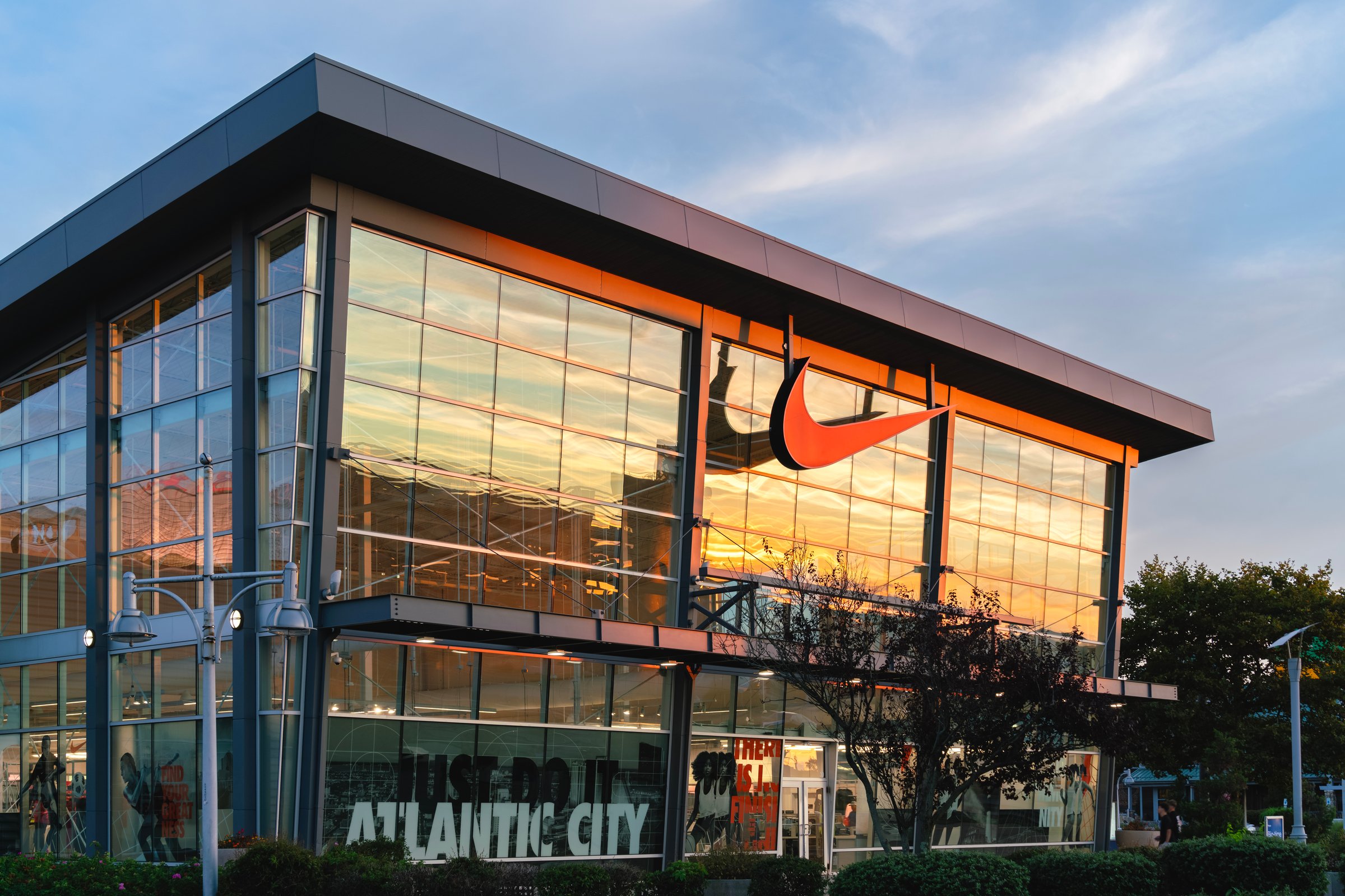 Nike store signage
