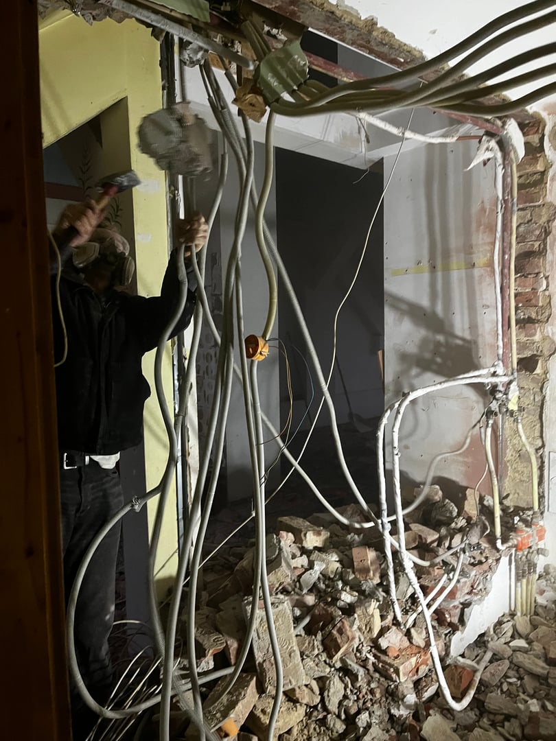 Demolition and Disposal Work Detail 3