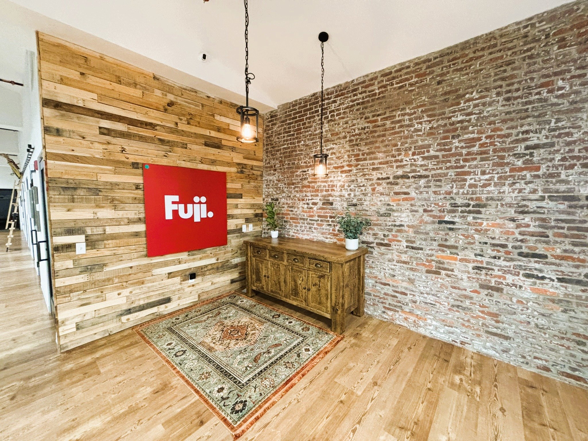 Exposed Brick Interior at 1536 N American Street