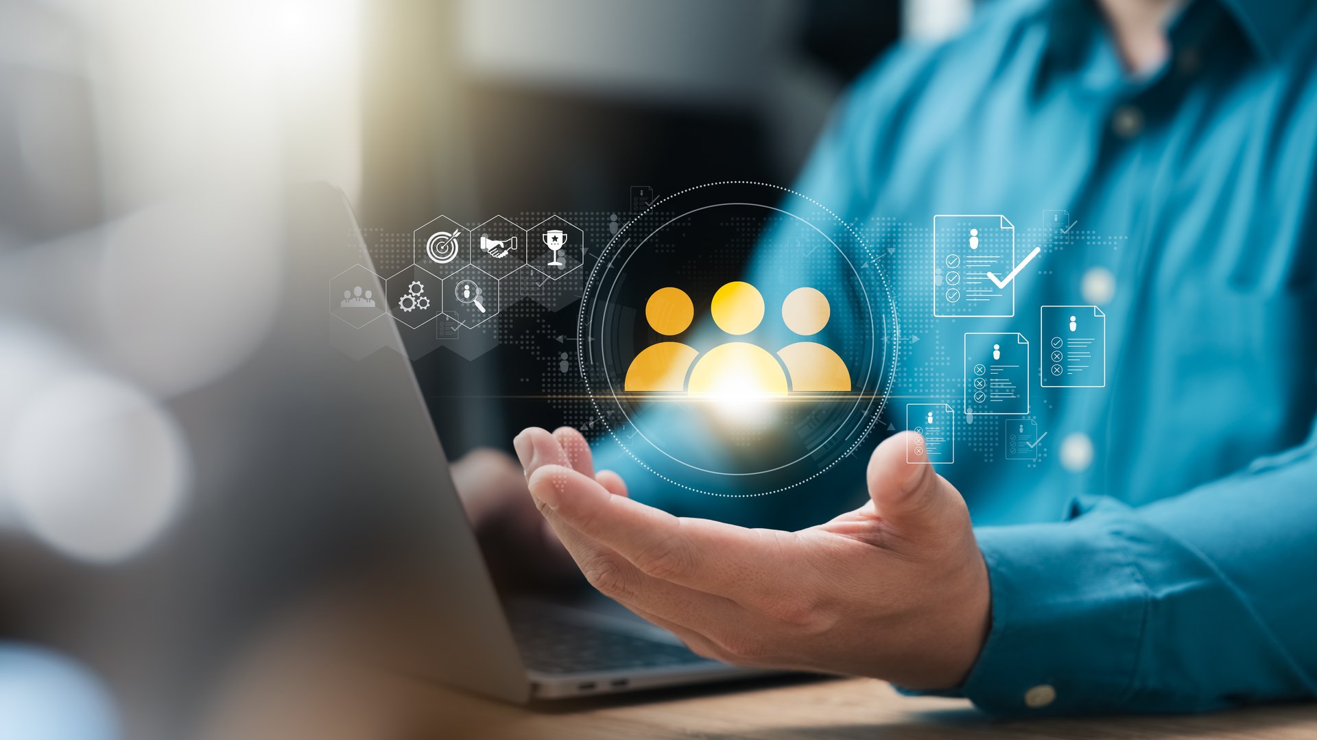 HRM human resource management, job application, job interview recruitment Find human resources to join the team, promoting an effective organizational culture. Conflict resolution training.