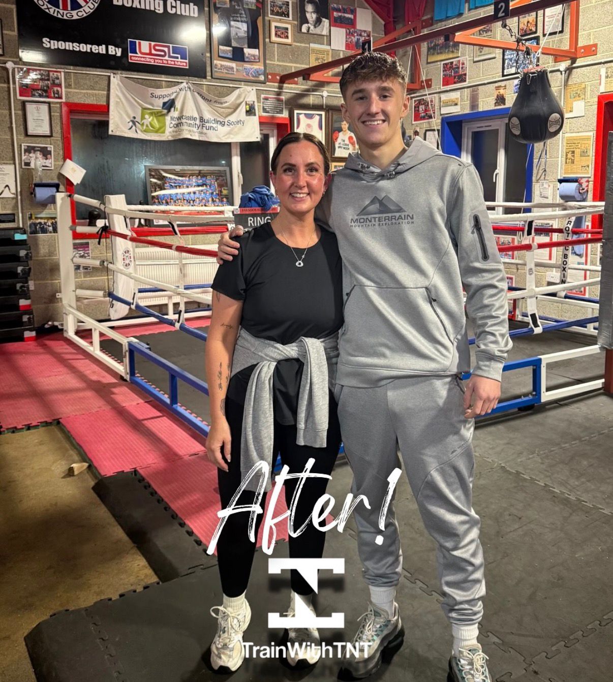 Sam looking and feeling better than ever with Train with TNT