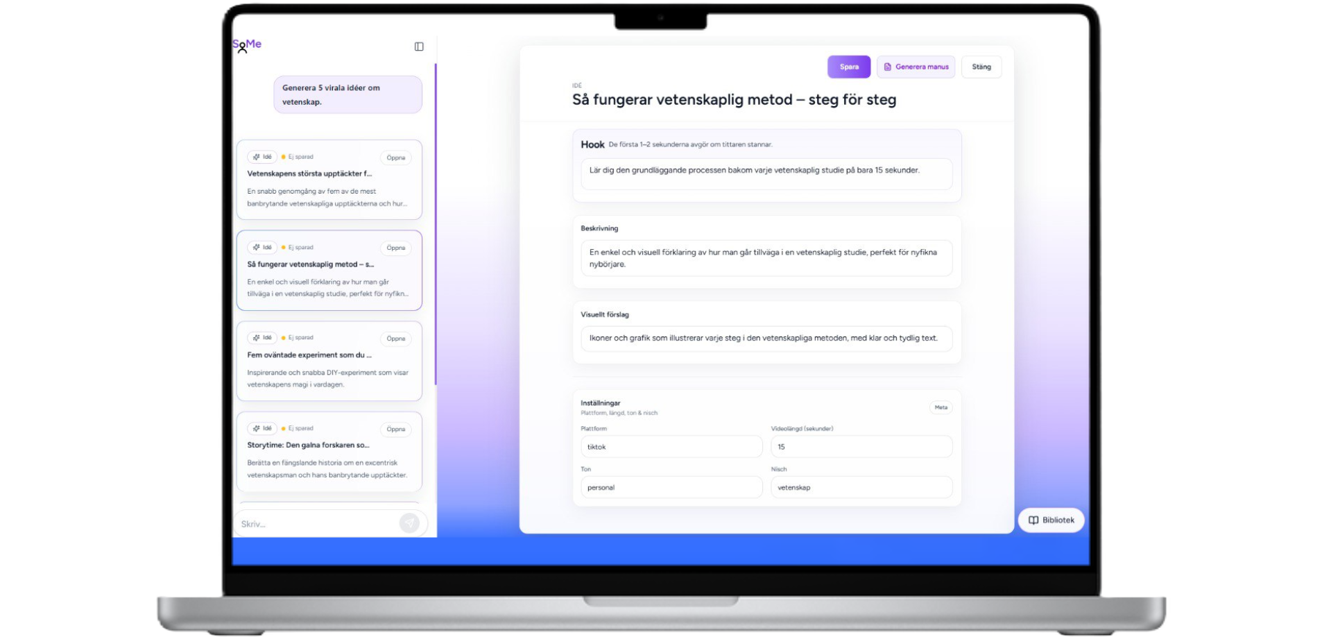 SoMe Software Dashboard