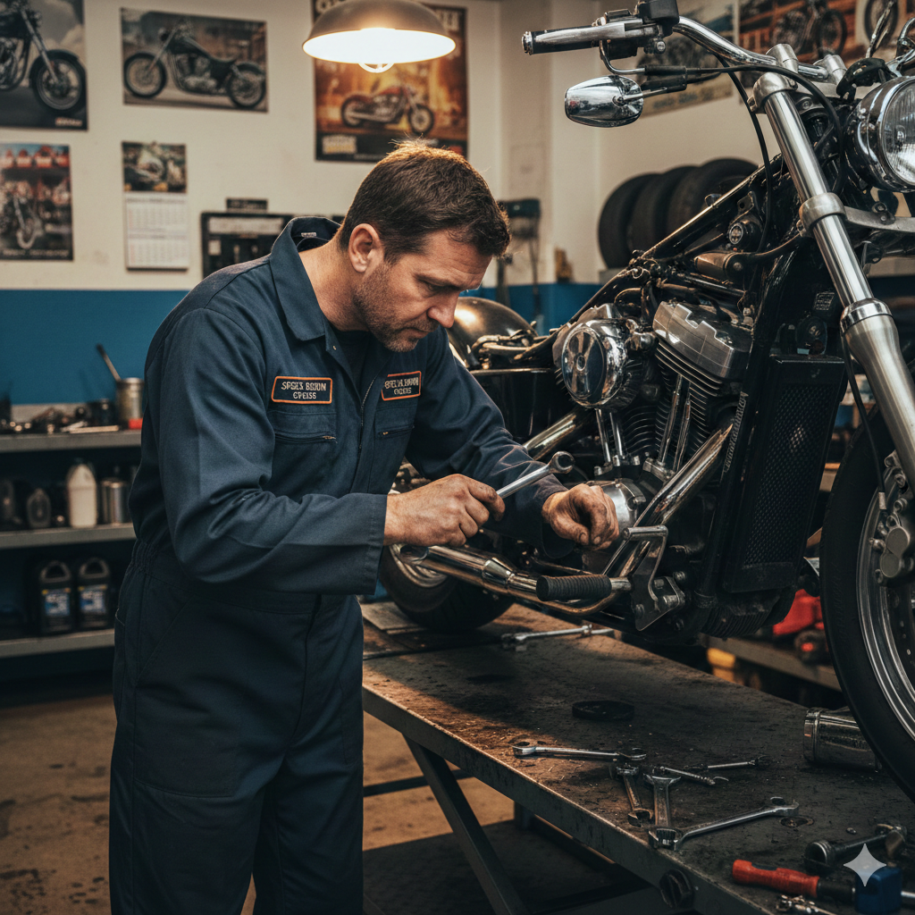 Motorrad-Service