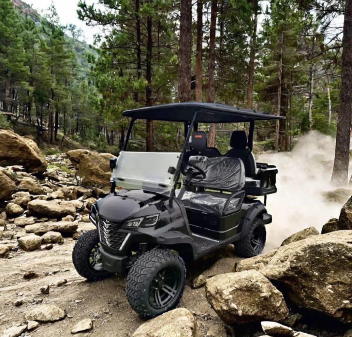 Zhianj Golf Todo Terreno - Vista lateral del vehículo todo terreno