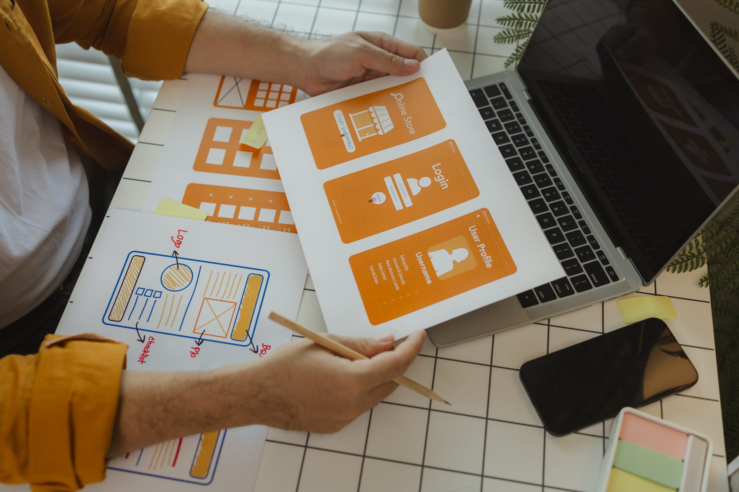 A digital product developer is working on a plan to work with research data to guide the development of a website that is as effective as possible for users, while also being visually appealing