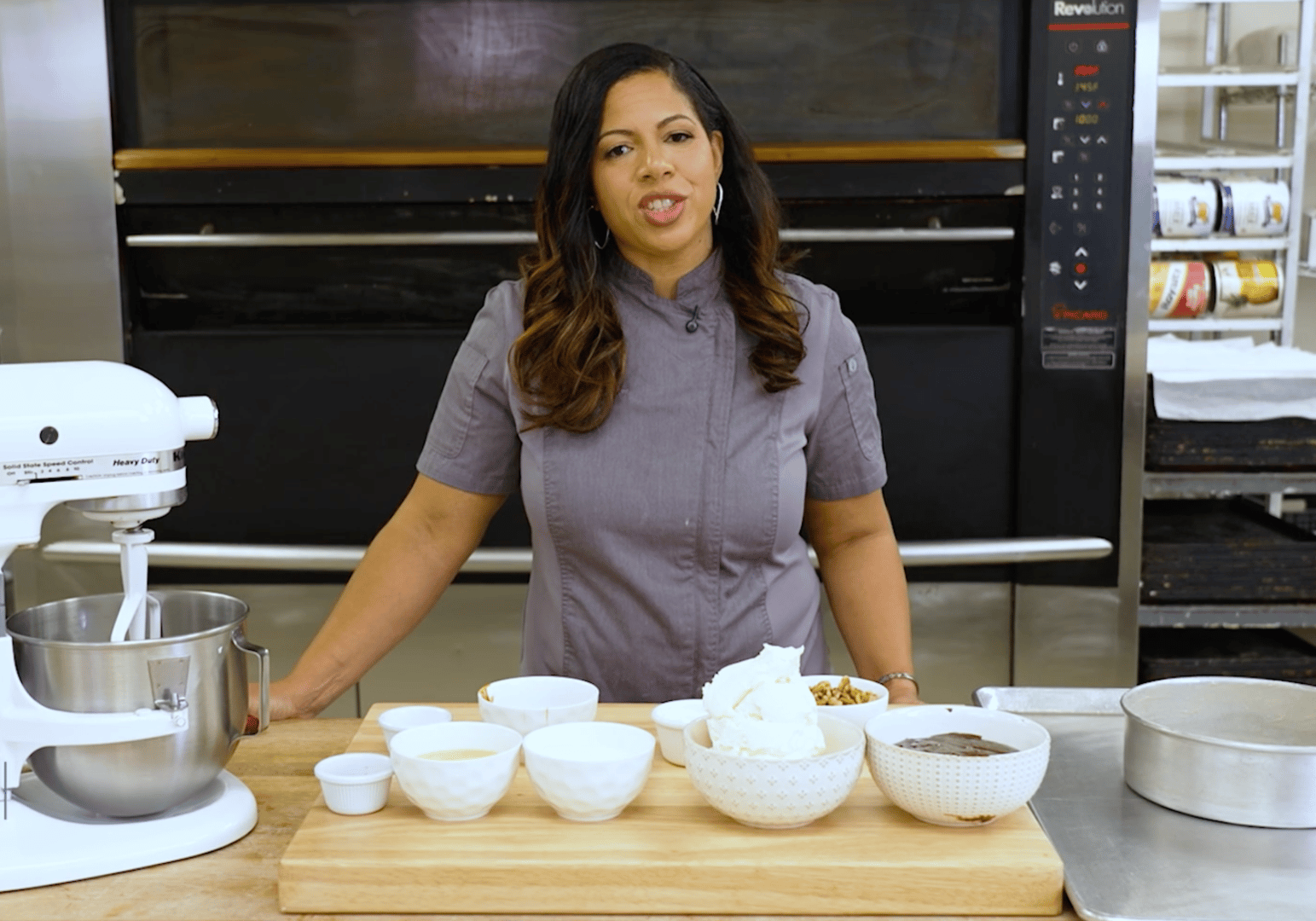Keshia Davis, chef and owner of Denise's Delicacies, featured on Eat This TV