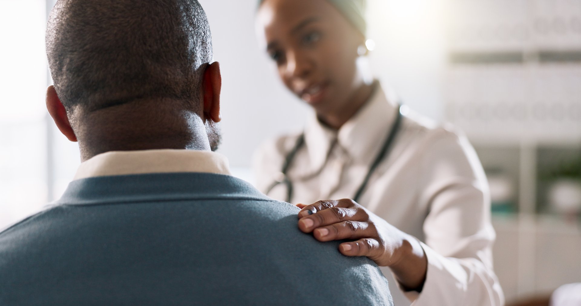 Woman, doctor or consulting with patient for healthcare, appointment or checkup at hospital. Female person, medical employee or worker with client for consultation, health advice or service at clinic