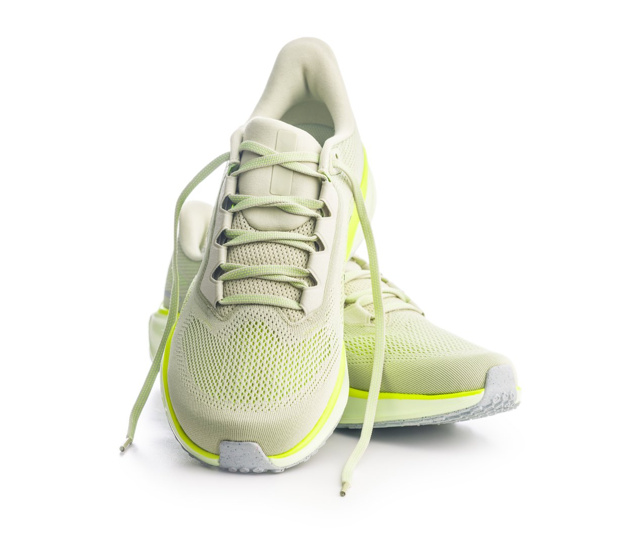 Sport running shoes isolated on a white background.