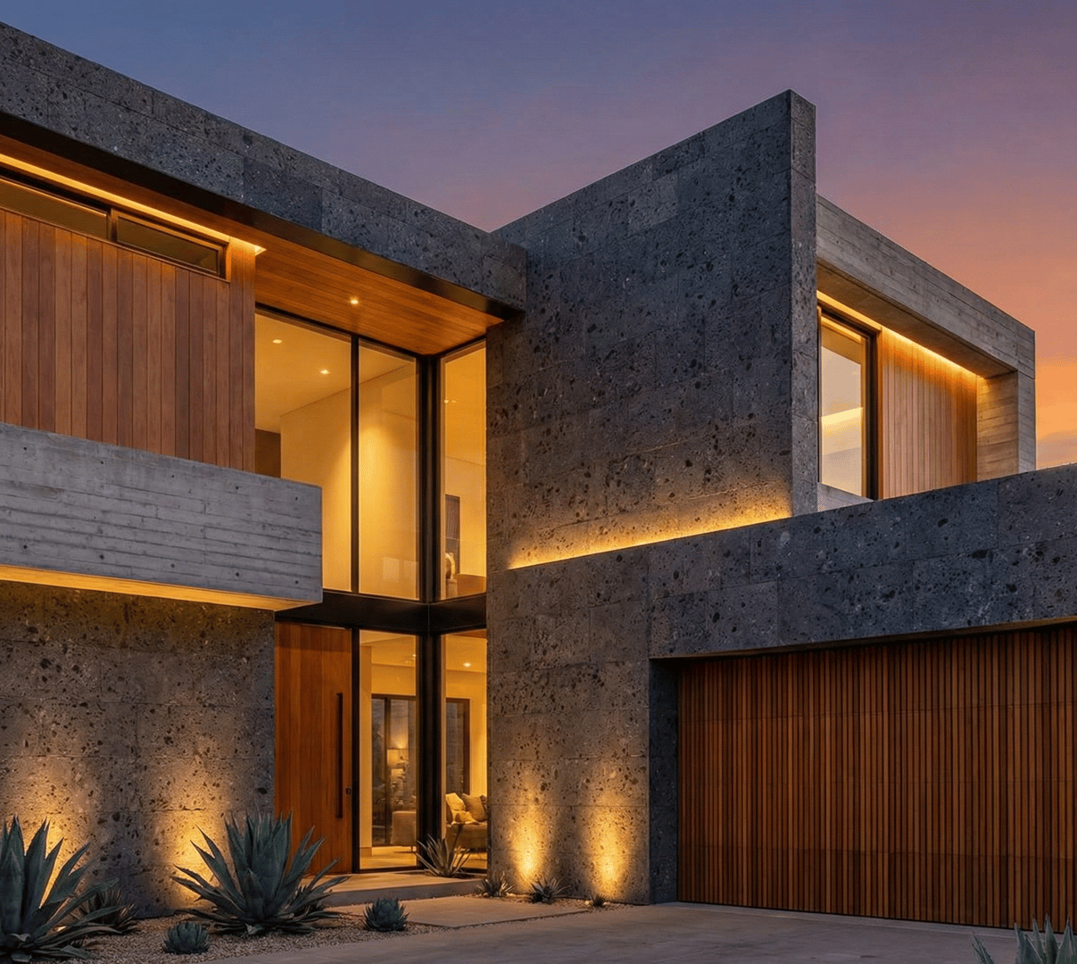 Cantera Natural - Fachada moderna