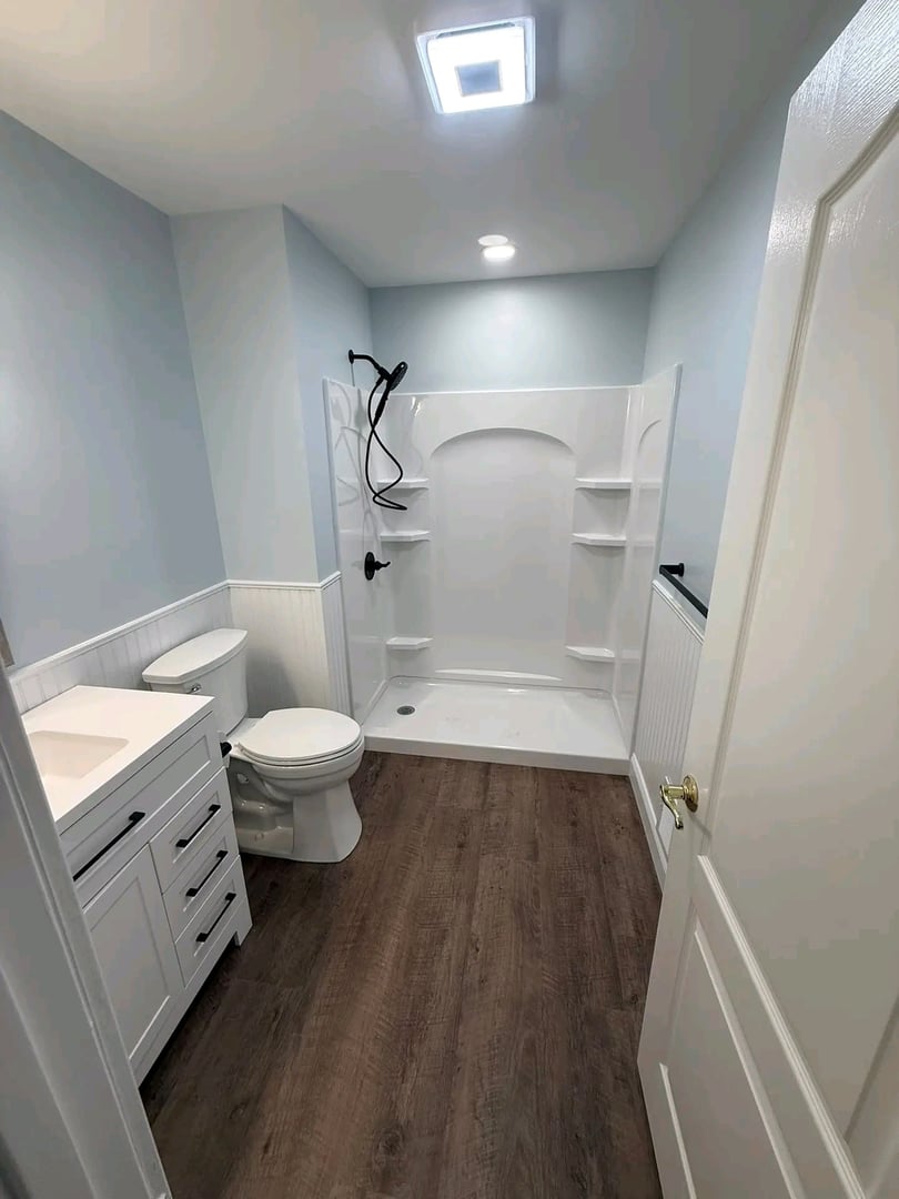 Bathroom remodel with mold remediation in Toledo