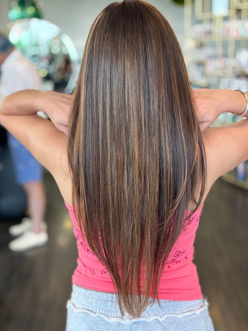 Client transformation by Salon Jeffrey