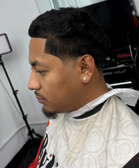 Barbershop haircut style