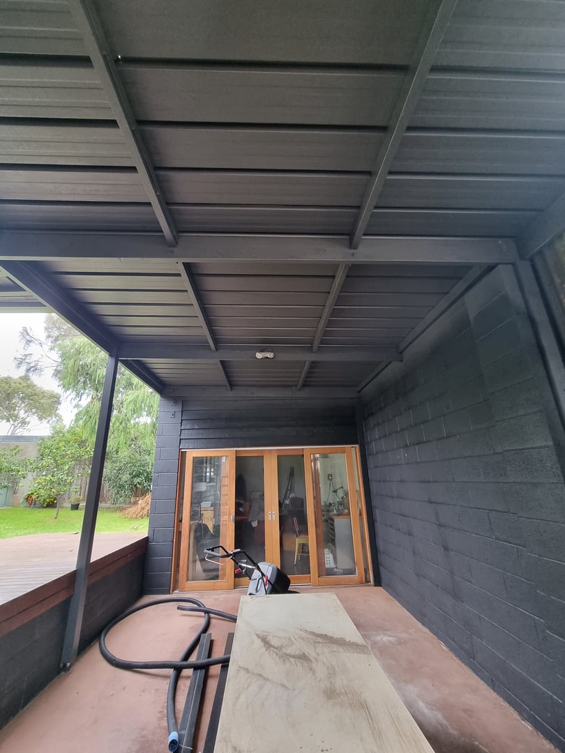 Contemporary family home final exterior results by Quality Painting Group