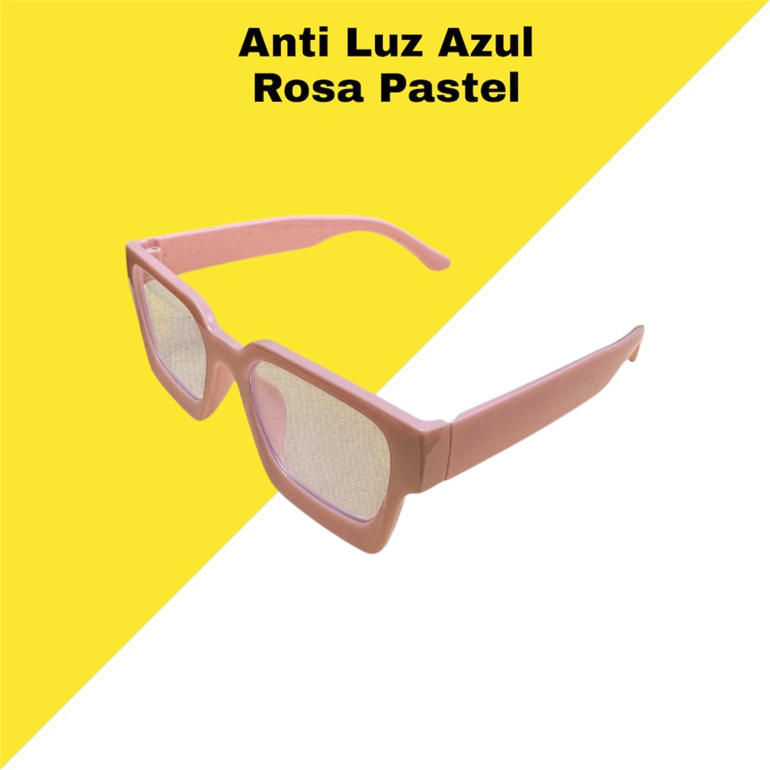 Modelo Rosa Pastel - Lentes anti luz azul