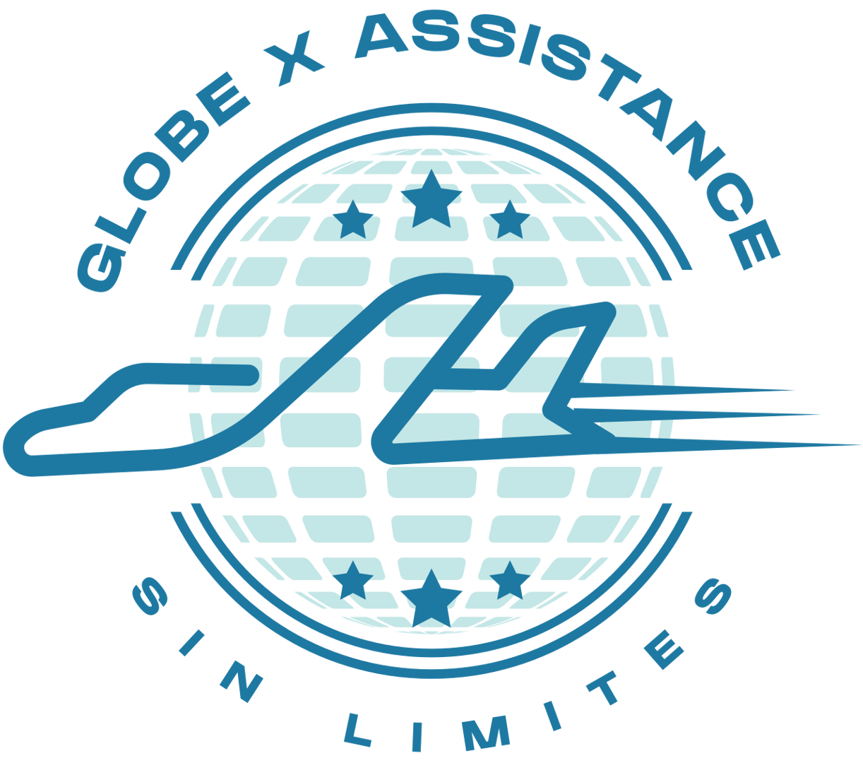 Globe X Assistance Logo