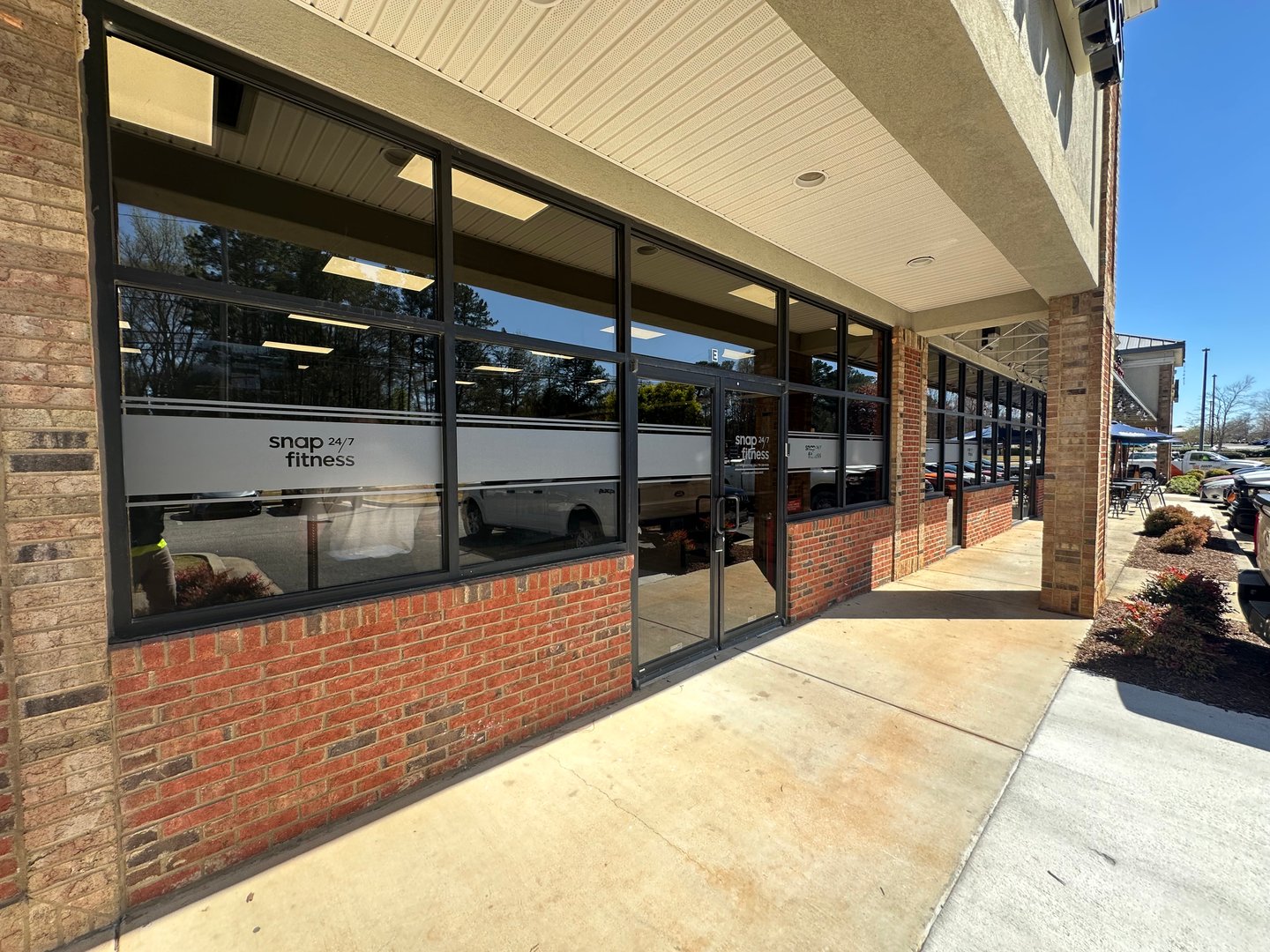 Office branding and privacy films installation