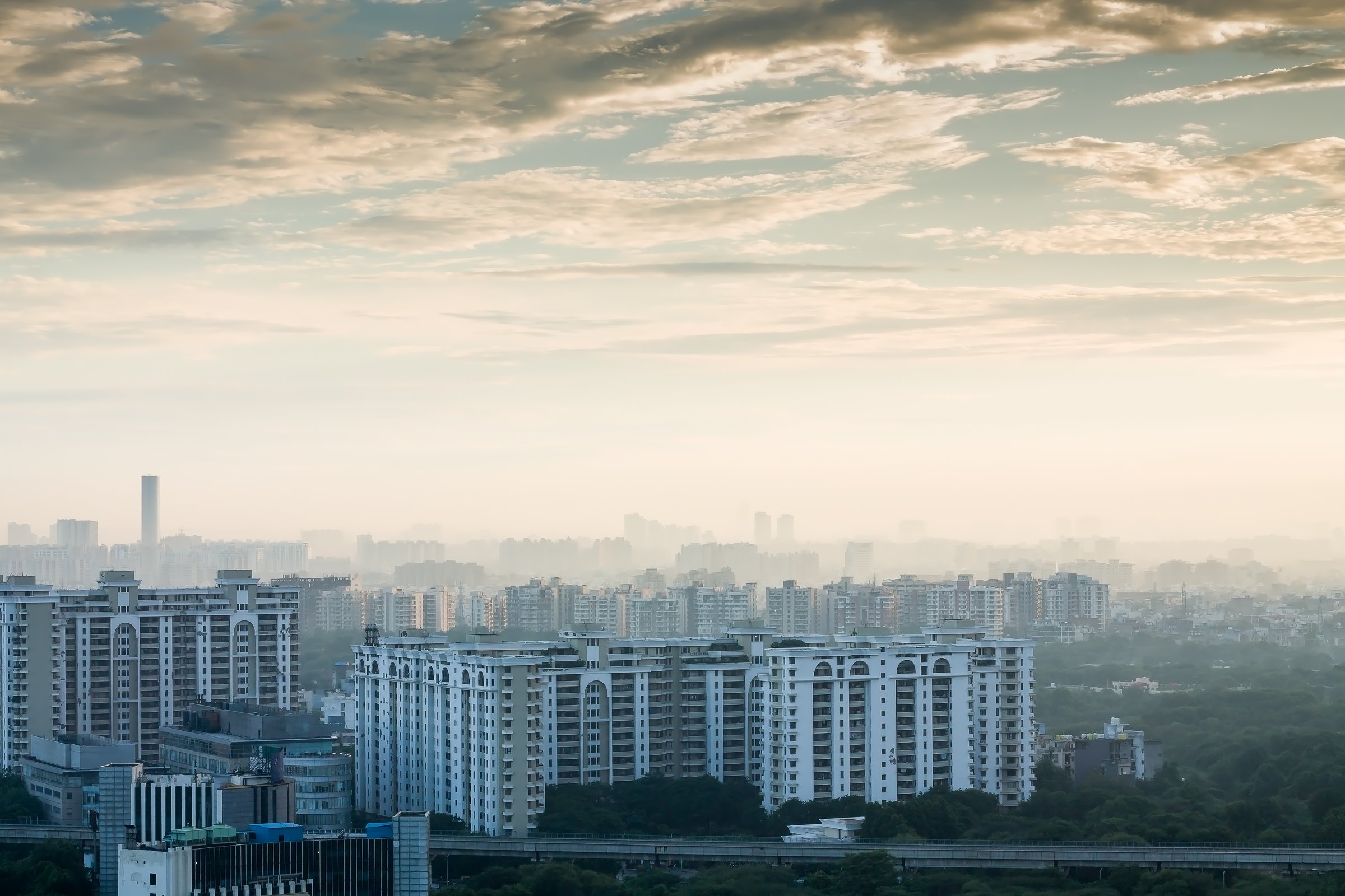 Gurgaon City Skyline