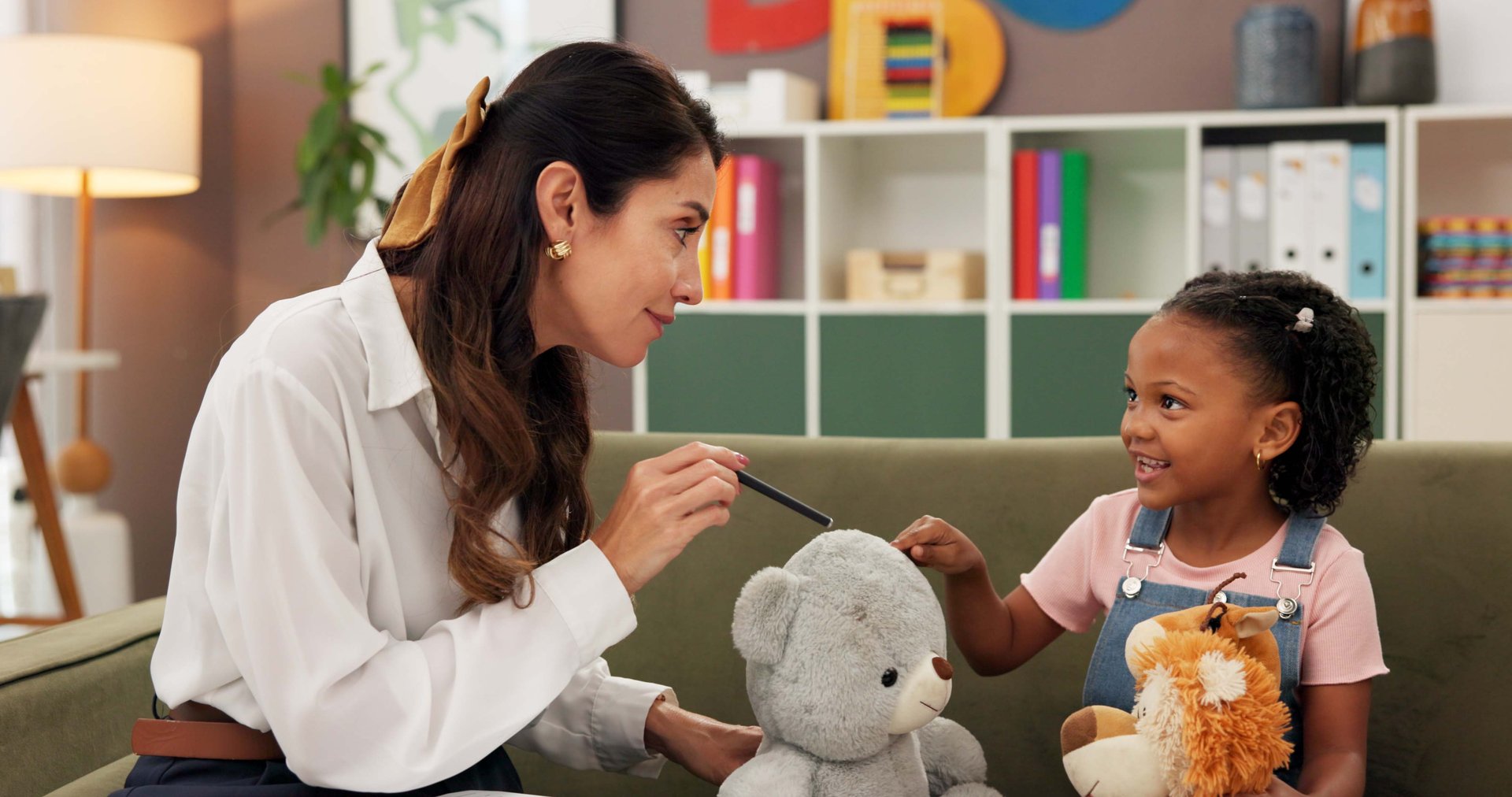 Child therapy session