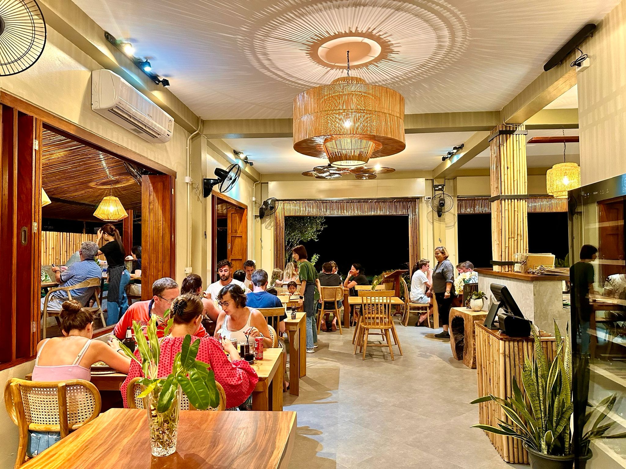 Authentic Thai cuisine spread