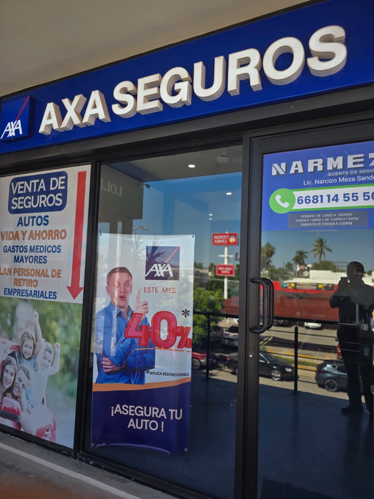 Oficina NARMEZ Seguros - Recepción