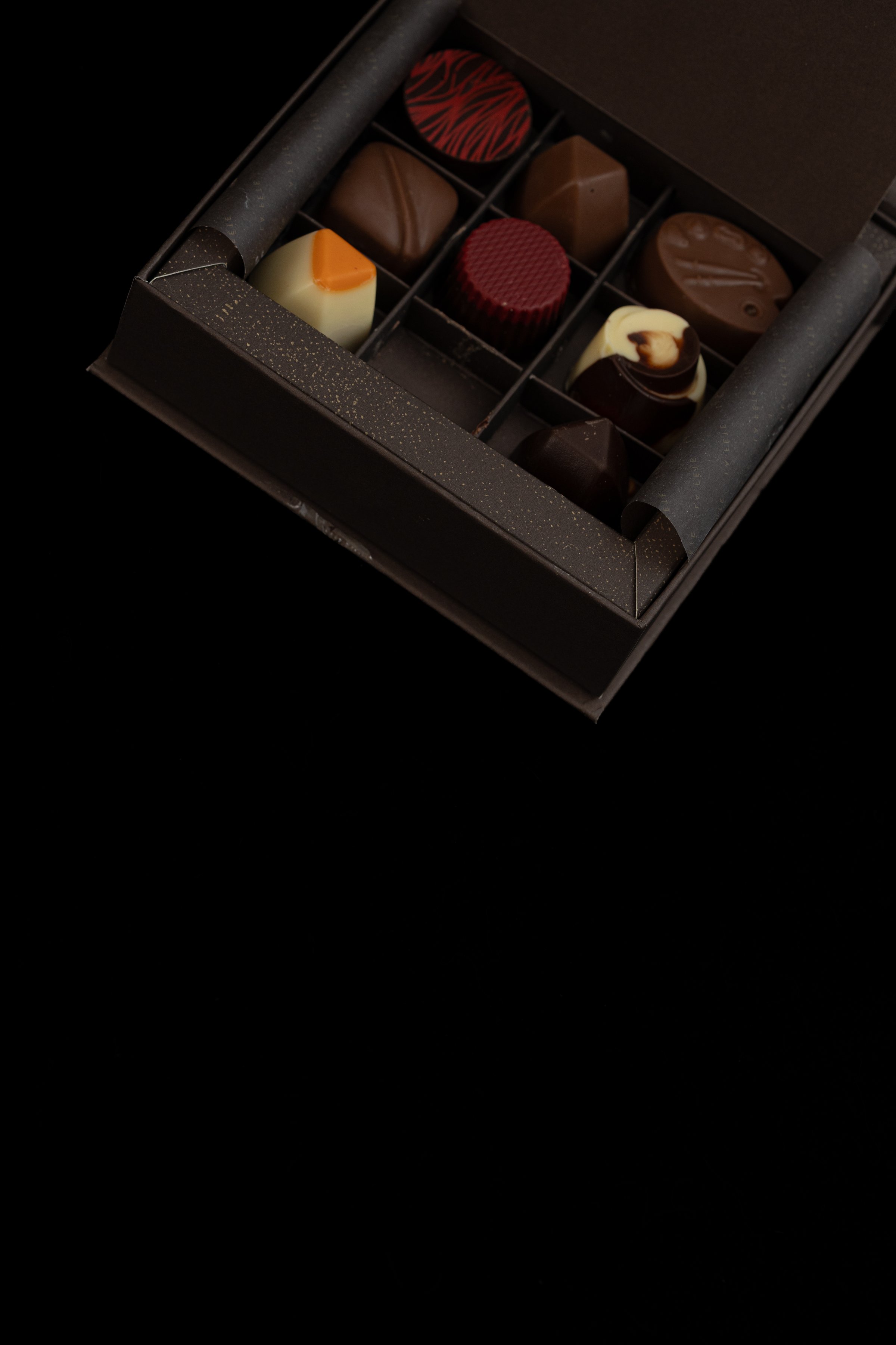 Chocolate Box with Artistic Designs