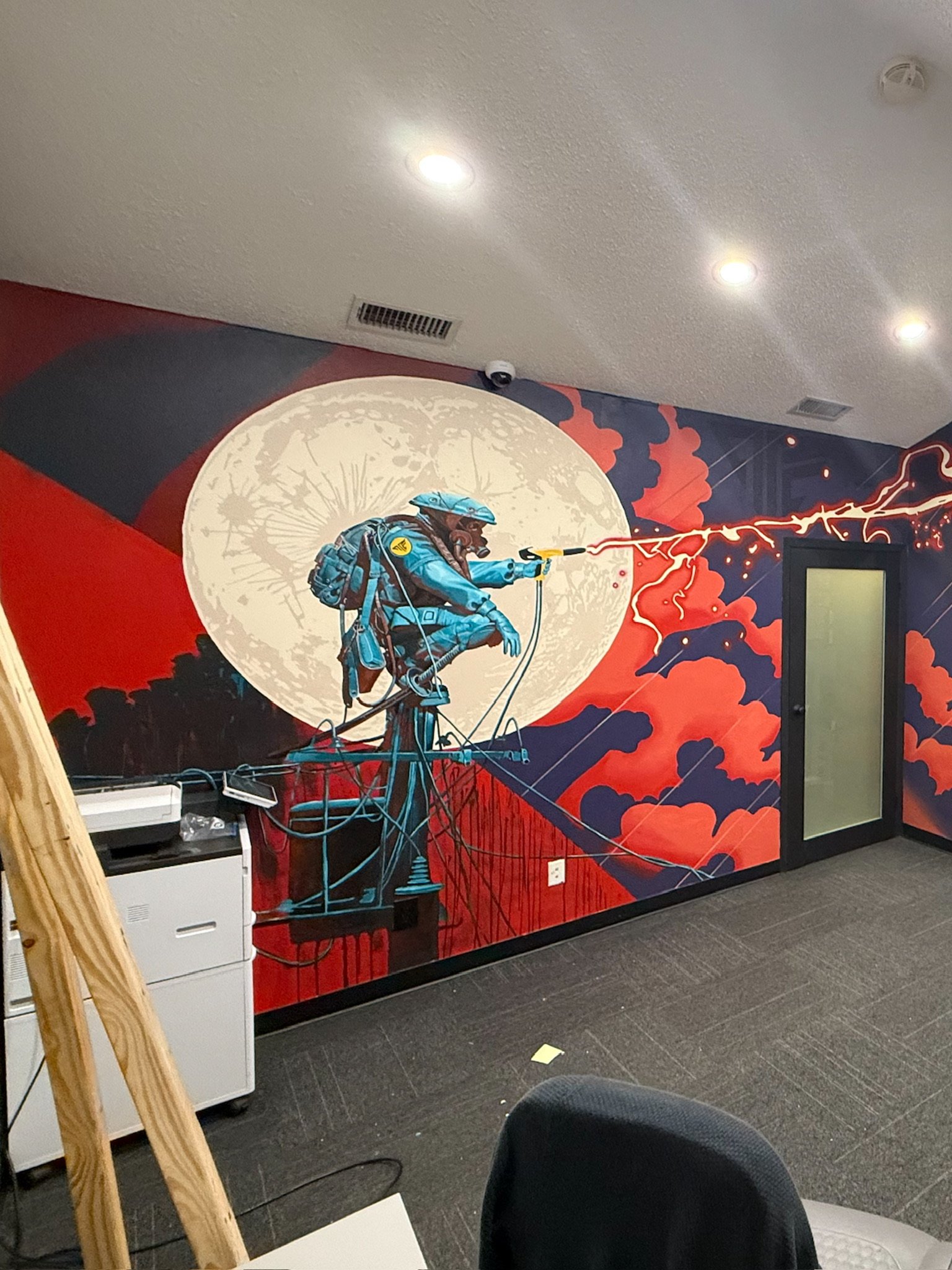 Advanced Powder Coating Mural