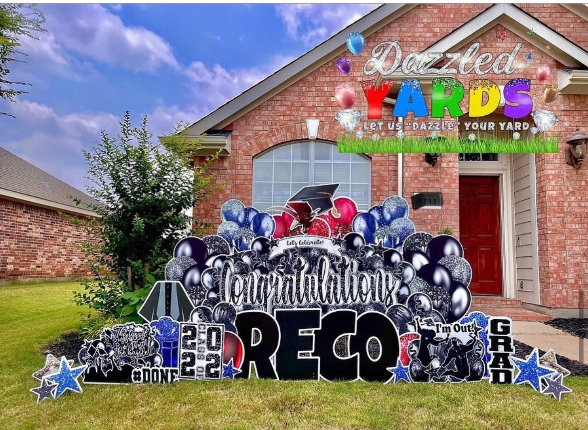 Congratulations Grad Premium yard display