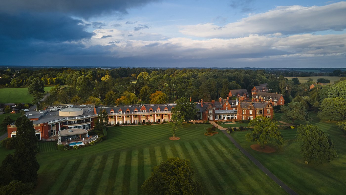 Rockliffe Hall luxury 5-star hotel exterior in County Durham countryside
