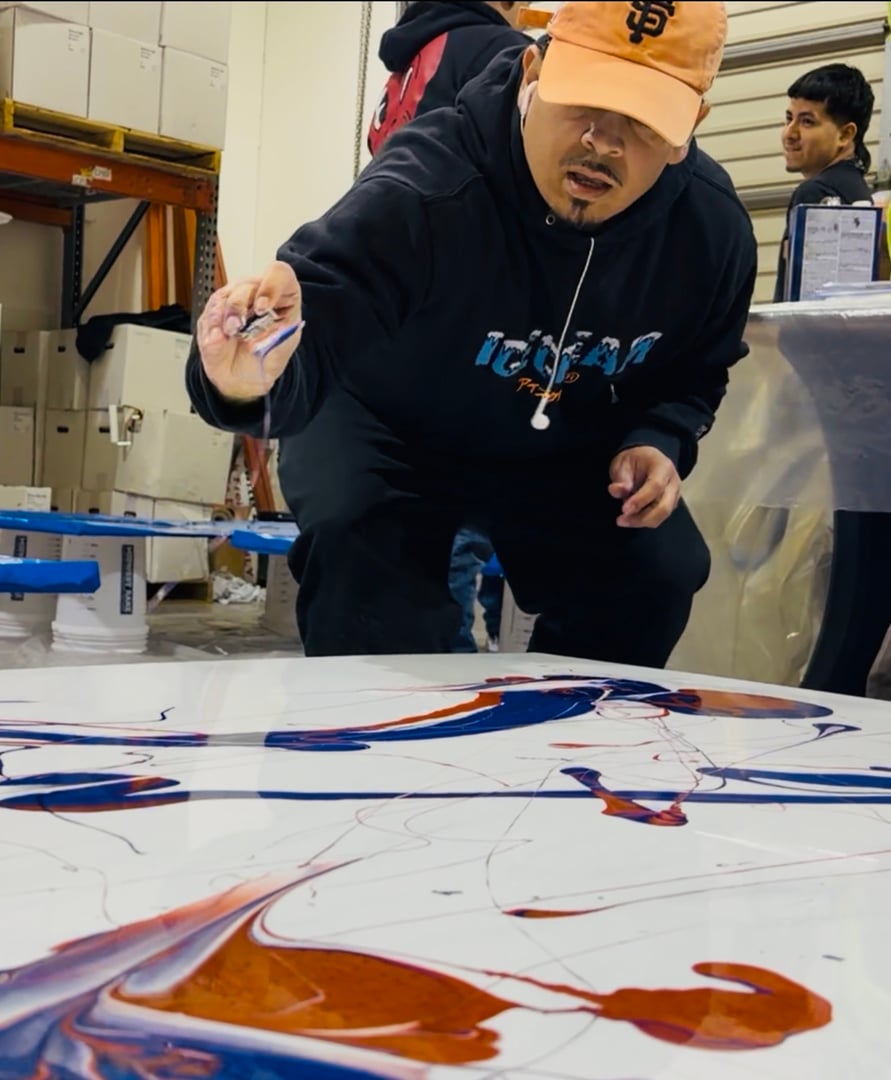 The Mad Artist - Master of custom epoxy floor designs