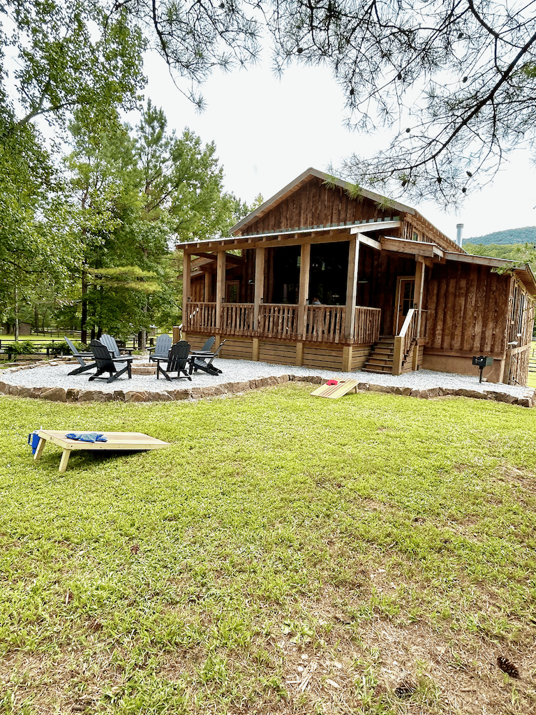 North GA cabin rental property at The Barn Haynes Hill Ellijay