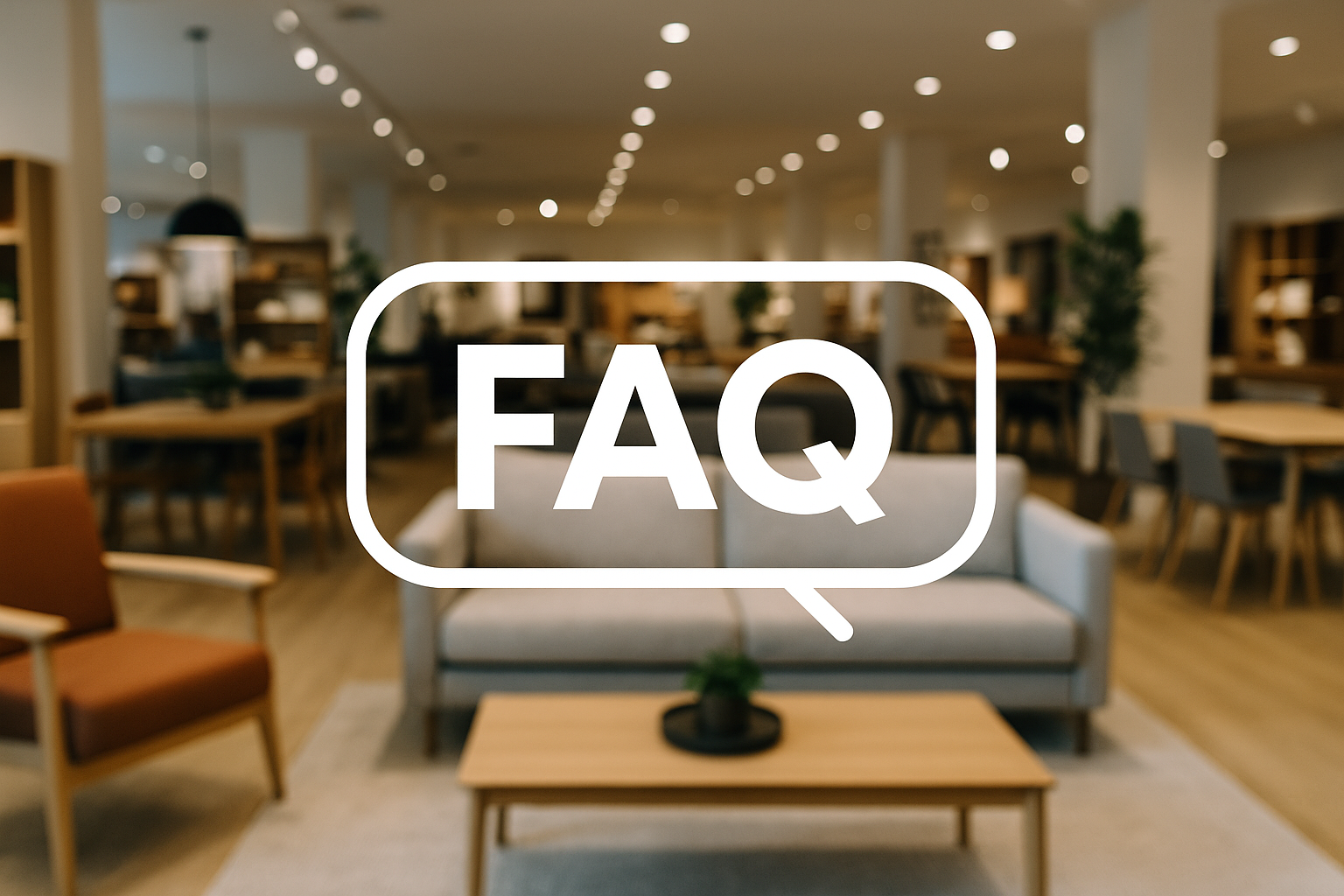 Digital Marketing FAQ for Furniture Stores
