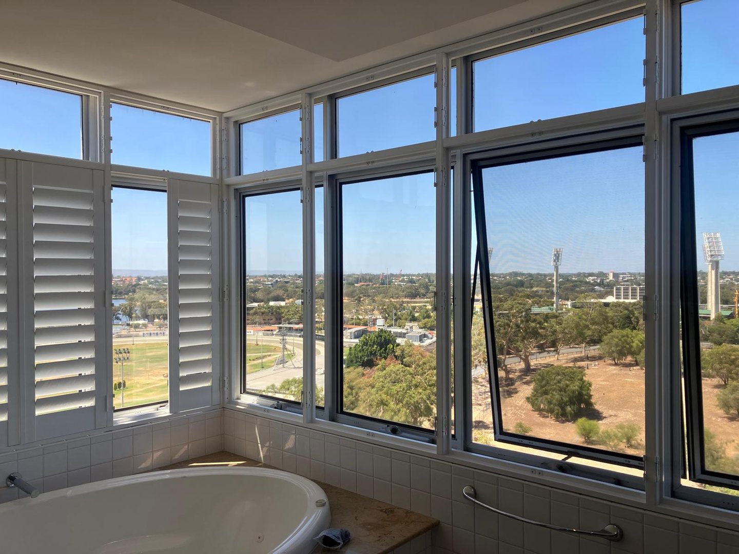 Window shutters Perth plantation shutters before after home makeover transformation