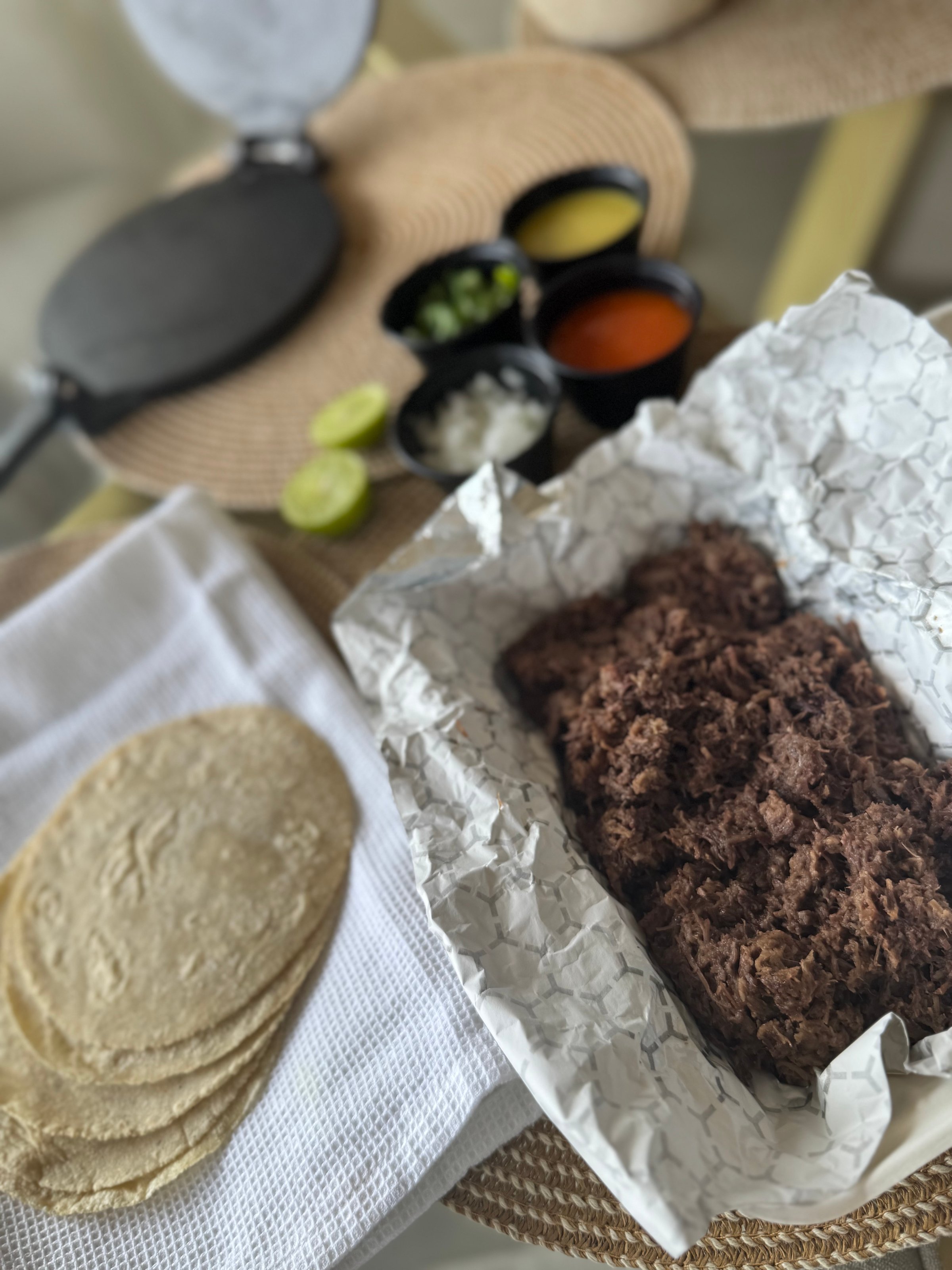 Barbacoa tradicional de El Fogón de Loro