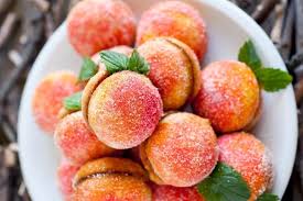 Breskvice - Traditional Serbian peach-shaped cookies