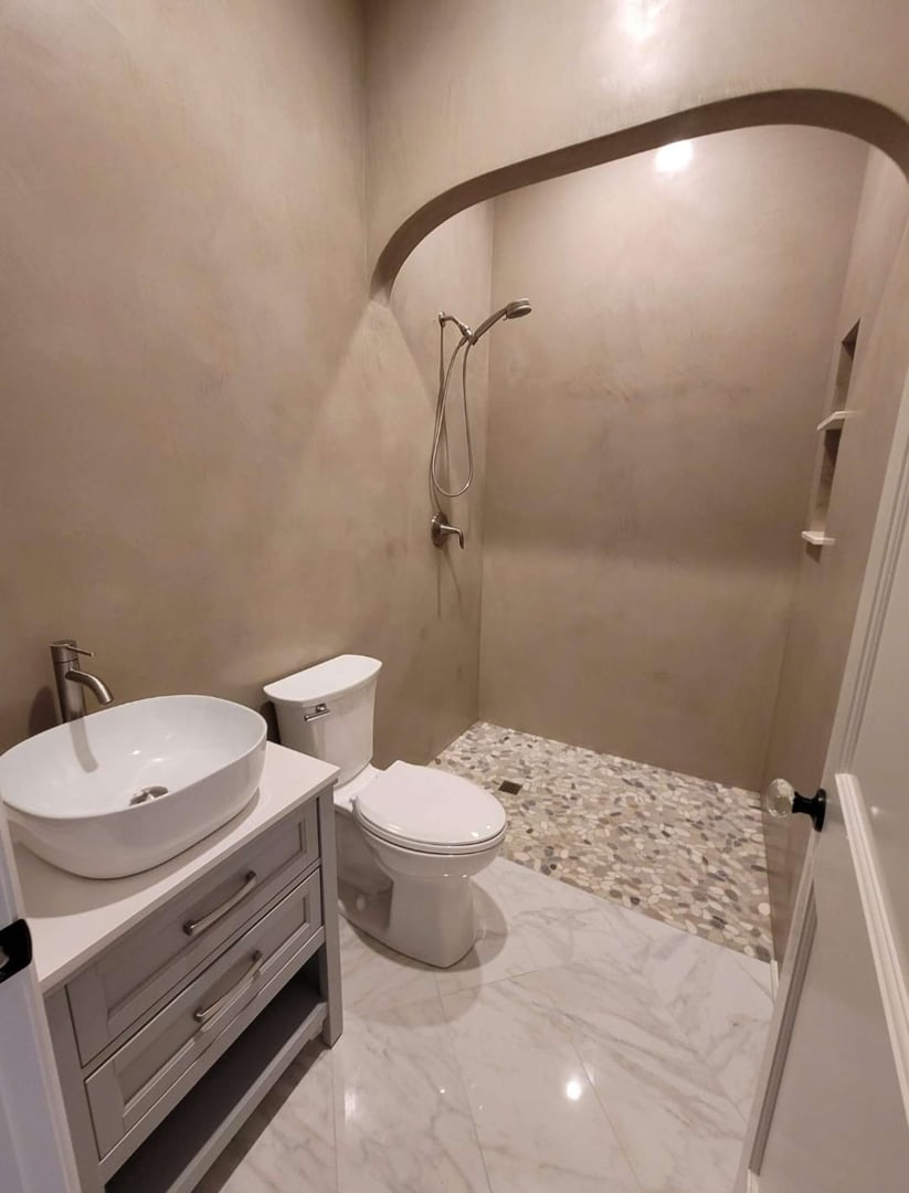 Venetian plaster project