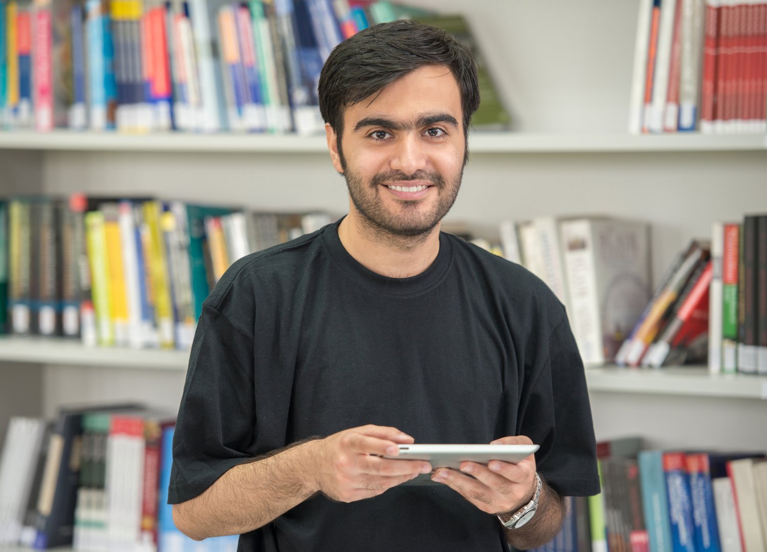 Leraar met leerlingen