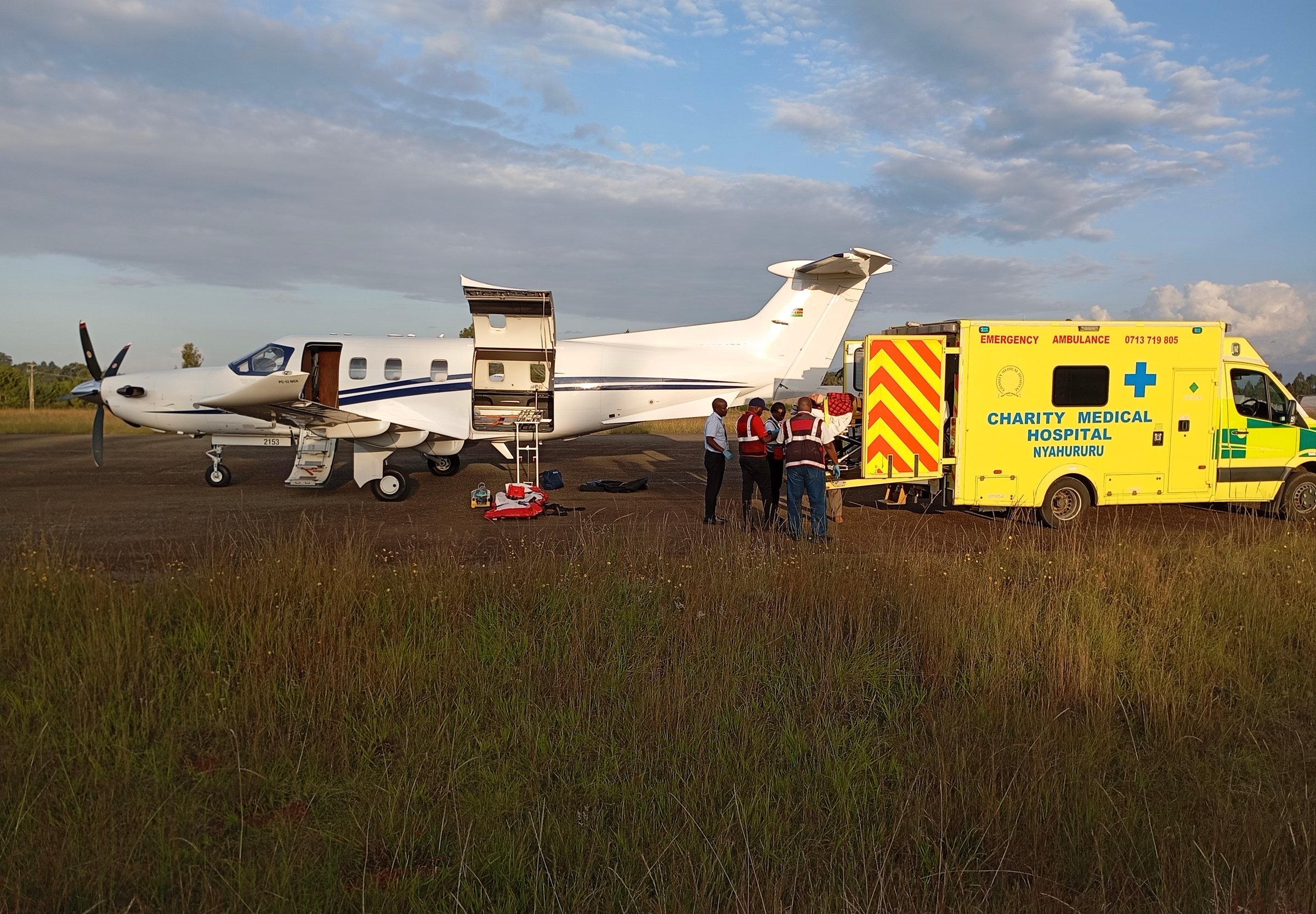 Emergency medivac helicopter services