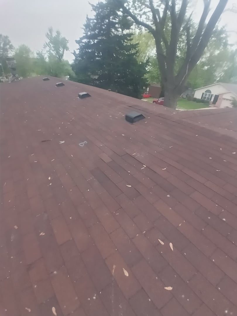 Additional view after storm damage repair in Festus, Missouri