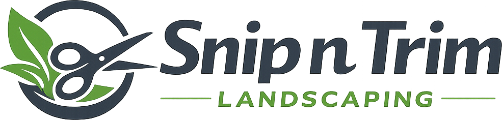 Snip n Trim Landscaping Logo