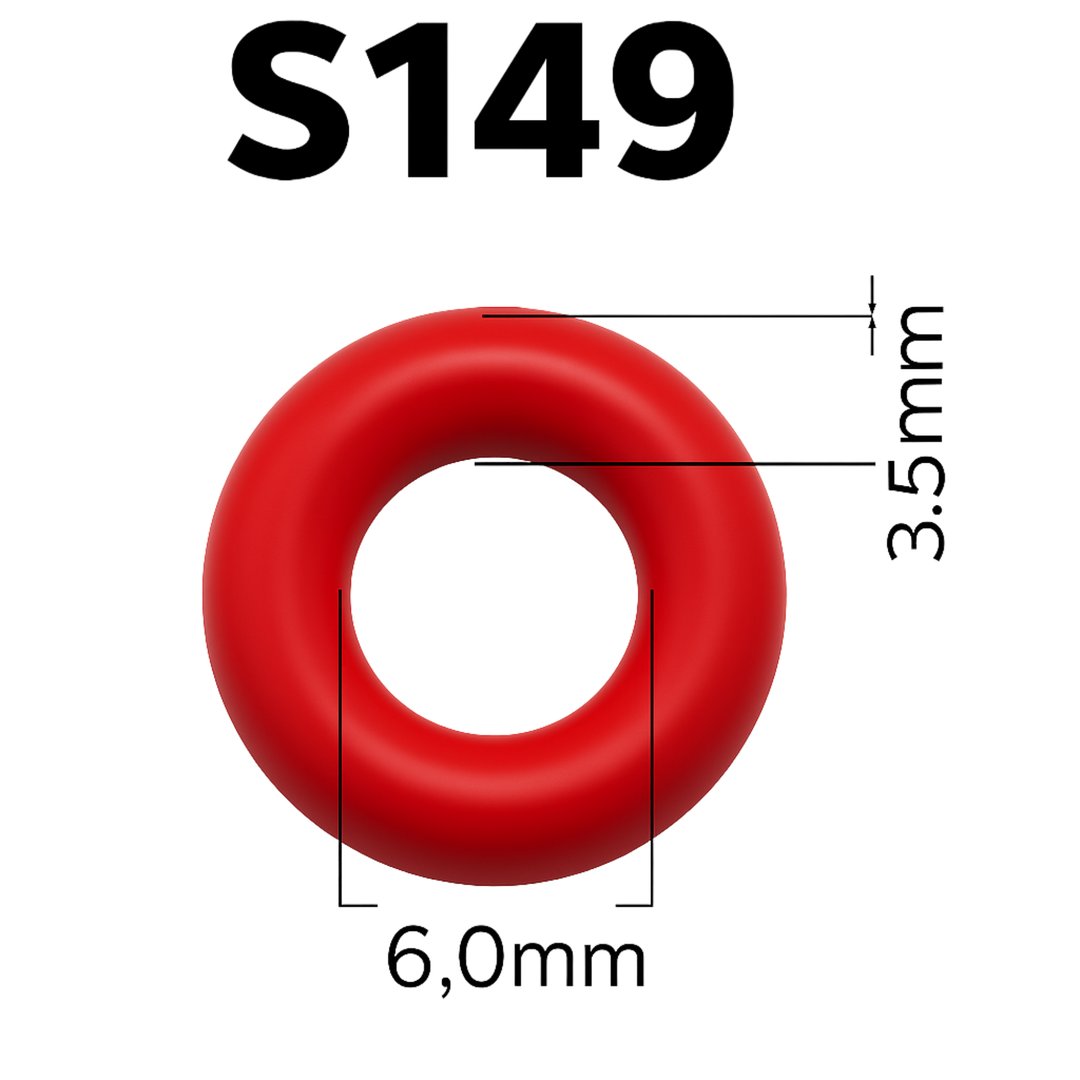 S149 Sello G.D.I Mazda 3, Juke, Arcadia Color Rojo