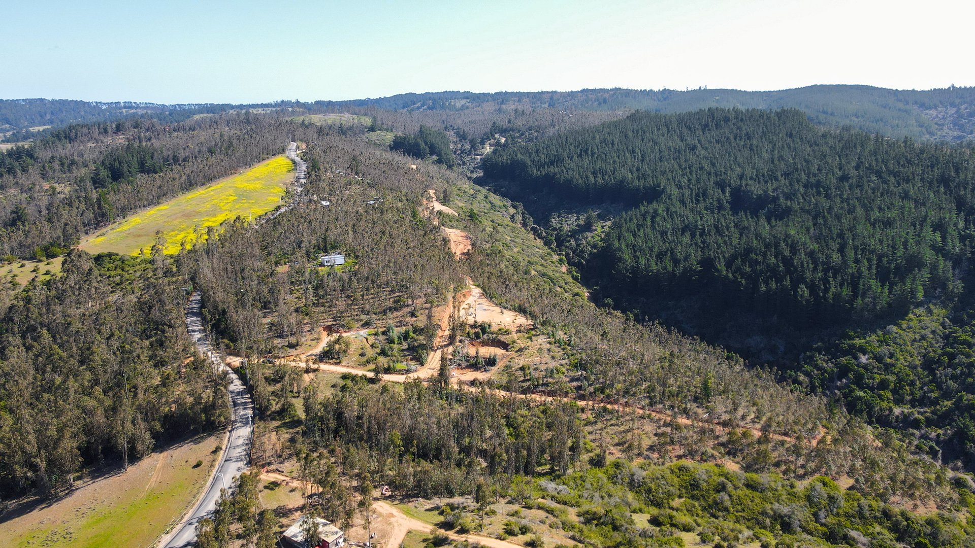 Vista principal del Proyecto Cahuil