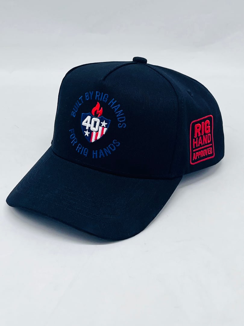 40RIGGS hat front view