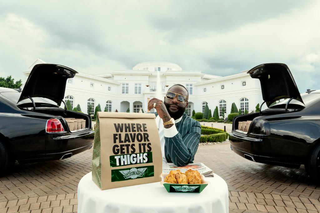 Wingstop Thighstop Campaign featuring Rick Ross
