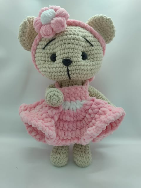 Maskotka szydełkowa