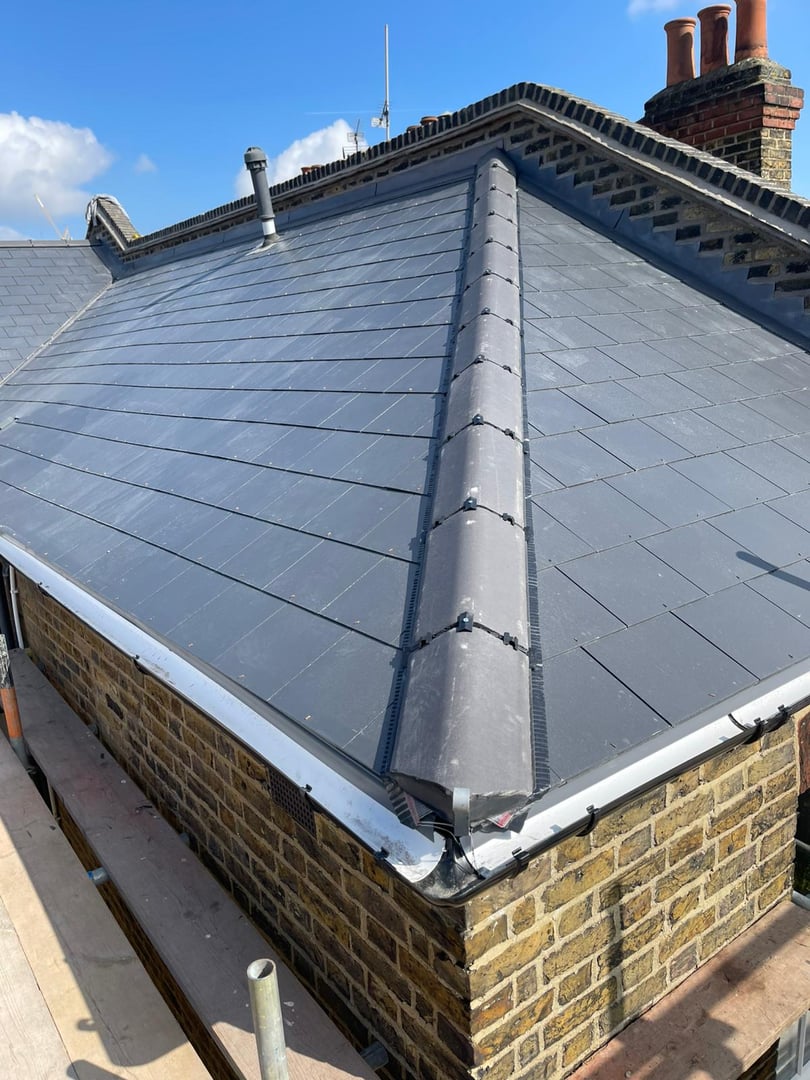 Roofing project background