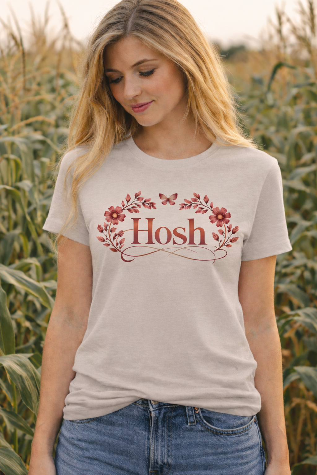 Country Elegance Tee Stone