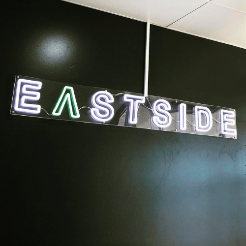 Custom neon sign lighting by Greater Geelong Electrical in Geelong, VIC