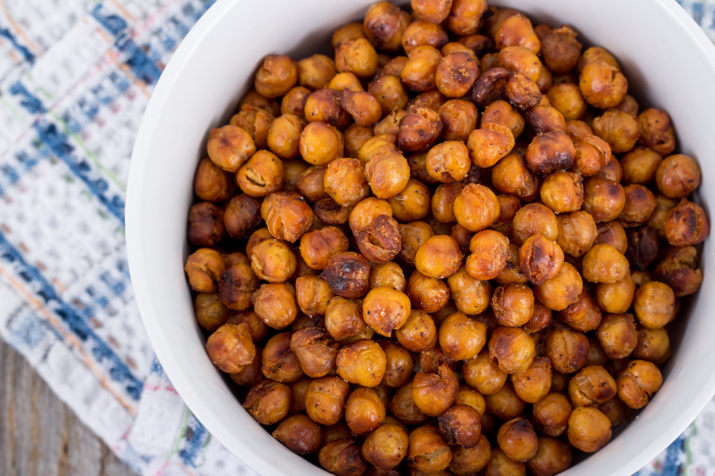 Baked Crispy Chickpeas